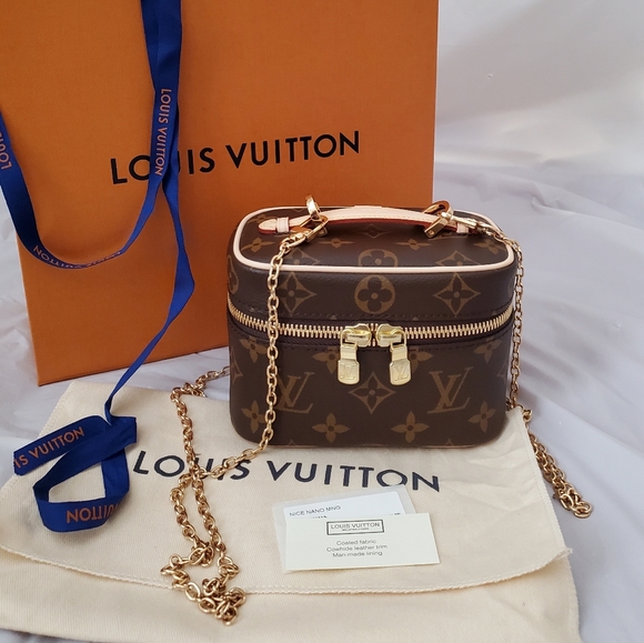 Brand New authentic Louis Vuitton Nice Nano - Picture 2 of 15